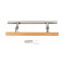 Sauna Glass Door Handle ASZ0248 | Wholesale | Oak Wood and 304 Stainless Steel | Manufacturer Factory Direct