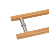 Sauna Glass Door Handle (Model:Classic) | Wholesale | Double-Sided Oak Sauna Door Handles | Factory Direct Supply