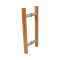 Sauna Glass Door Handle (Model:Classic) | Wholesale | Double-Sided Oak Sauna Door Handles | Factory Direct Supply