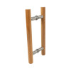 Sauna Glass Door Handle (Model:Classic) | Wholesale | Double-Sided Oak Sauna Door Handles | Factory Direct Supply