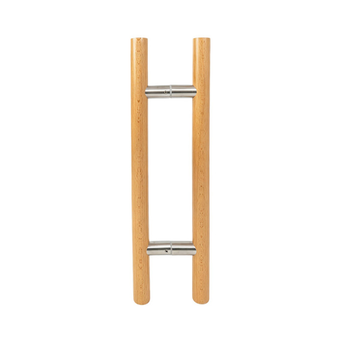Sauna Glass Door Handle (Model: Birch) | Wholesale | Double Sided Solid Oak Wood Sauna Glass Door Pull Handle | Direct From Factory