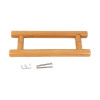 Sauna Glass Door Handle (Model: Scan) | Wholesale | Double Sided Solid Oak Wood Sauna Door Pull Handle | Direct From Factory