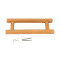Sauna Glass Door Handle (Model: Scan) | Wholesale | Double Sided Solid Oak Wood Sauna Door Pull Handle | Direct From Factory