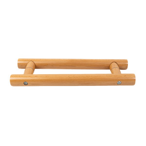 Sauna Glass Door Handle (Model: Scan) | Wholesale | Double Sided Solid Oak Wood Sauna Door Pull Handle | Direct From Factory