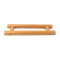 Sauna Glass Door Handle (Model: Scan) | Wholesale | Double Sided Solid Oak Wood Sauna Door Pull Handle | Direct From Factory