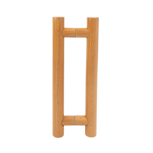 Sauna Glass Door Handle (Model: Scan) | Wholesale | Double Sided Solid Oak Wood Sauna Door Pull Handle | Direct From Factory