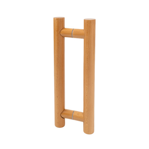 Sauna Glass Door Handle (Model: Scan) | Wholesale | Double Sided Solid Oak Wood Sauna Door Pull Handle | Direct From Factory