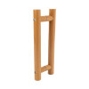 Sauna Glass Door Handle (Model: Scan) | Wholesale | Double Sided Solid Oak Wood Sauna Door Pull Handle | Direct From Factory
