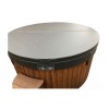 Hot Tub Cover SPG200, SPG225 | Wholesale | Tapered 100×70mm Thermal Lid in Black or Dark Grey for Hot Tub Systems | Factory Bulk Supply