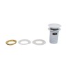 Drain Fitting G22-1 | Wholesale | 1-1/2" Click-Clack Pop-Up Bathtub Drain with Overflow | Factory Direct Supplier