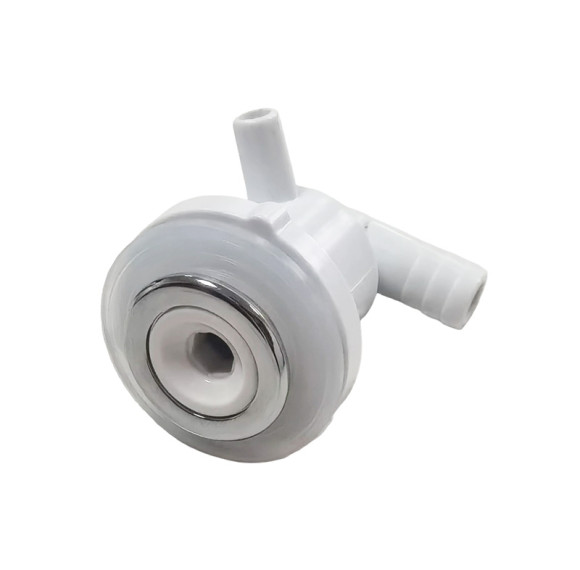 Bathtub Water Jet WJ-0020AW | Wholesale | 25mm Brass Chrome-Plated Hydromassage Jet | Factory Direct Supply