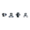 Shower Roller HL-109 | Wholesale | 8pcs per set shower room door hardware | direct from factory