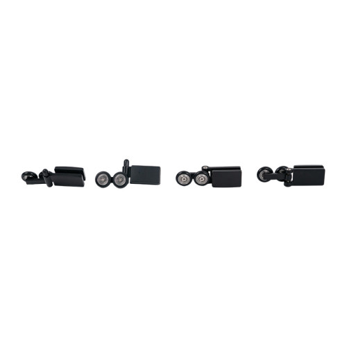 Shower Roller HL-111 | Wholesale | matte black zinc alloy shower door wheel | wholesale shower room hardware supplier