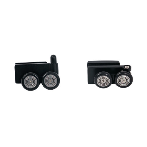 Shower Roller HL-111 | Wholesale | matte black zinc alloy shower door wheel | wholesale shower room hardware supplier
