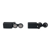 Shower Roller HL-111 | Wholesale | matte black zinc alloy shower door wheel | wholesale shower room hardware supplier