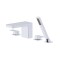 Bathtub Faucet Set LT4001 | Wholesale | Chrome Finish Stainless Steel Spout Mixer Valve Set | Global Contractor Supply