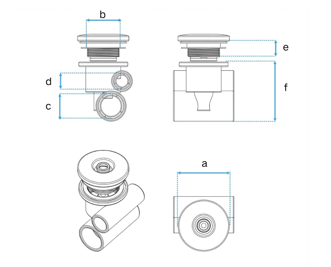 water jet size