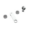 Bathtub Faucet LED LT2203LED | Wholesale | Chrome Finish Swivel Spout with LED Lighted Valves | Industrial Supply Standard