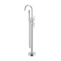 Bathtub Faucet Set FTD002 | Wholesale | Elegant Arc Gooseneck Spout with Integrated Handheld Shower| Global Contractor Supply