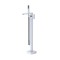 Bathtub Faucet Set FTD003 | Wholesale | Bold Square Architecture Chrome Spout with Linear Handheld Shower | Factory Direct Supplier
