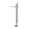 Bathtub Faucet Set FTD008 | Wholesale | Chrome Horizontal Straight Spout with Single Lever Hand Shower | Global Contractor Supply