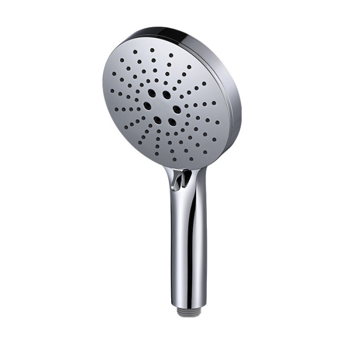 Hand Shower JY120-3 | Wholesale | 120mm ABS Chrome 3 Function Multi Flow Handheld Shower | Global Contractor Supply