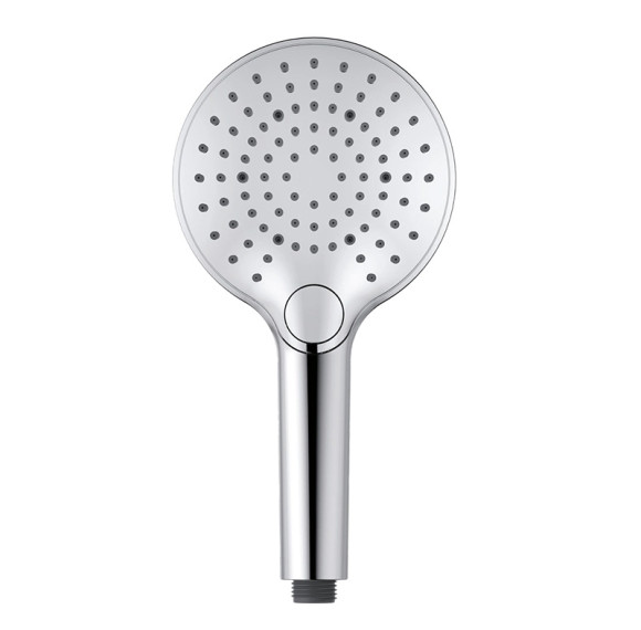 Hand Shower JY130 | Wholesale | 130mm 3 Spray Mode Push Button Handheld Shower Multi Color | Factory Direct Bulk Supply