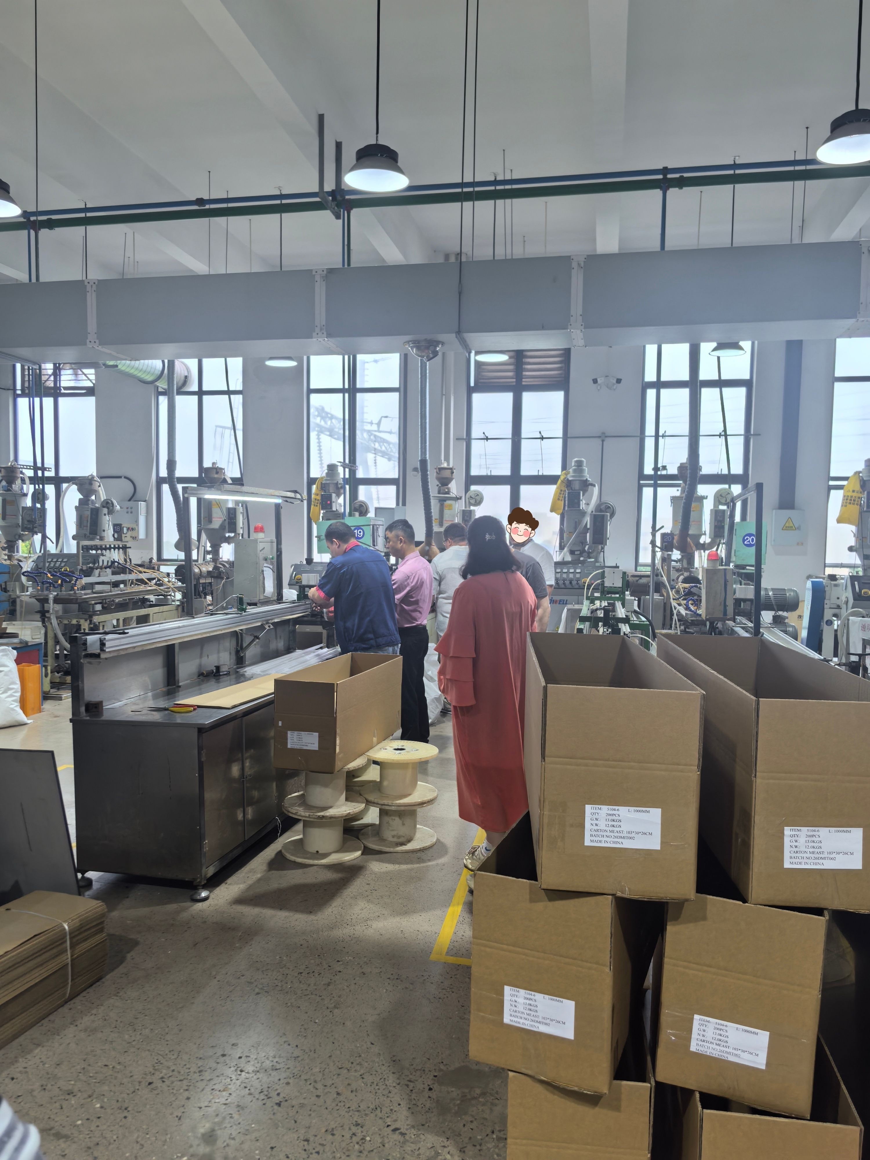 Customers Touring Proway Manufacturing Facility