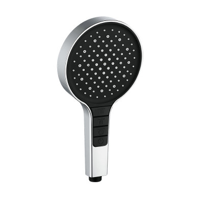 Hand Shower P135 | Wholesale | 135mm Large Round 4-Mode Shower Head with Water Stop Button | Manufacturer Factory Direct