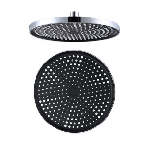 Head Shower FL254 | Wholesale | 10 Inch ABS Round Rain Shower Head Single Function Multi-Color | Bathroom Fixture Manufacturer