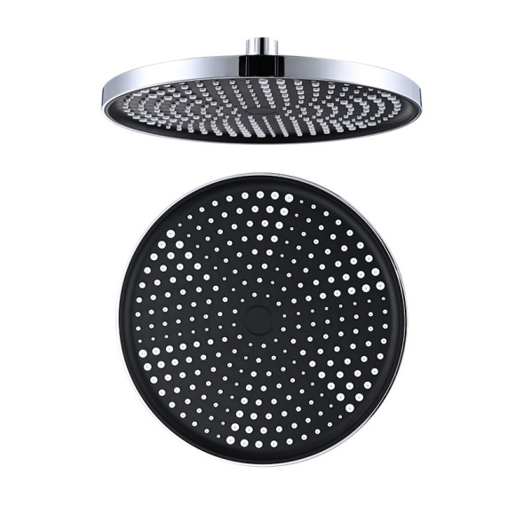 Head Shower FL254 | Wholesale | 10 Inch ABS Round Rain Shower Head Single Function Multi-Color | Bathroom Fixture Manufacturer
