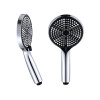 Hand Shower FL120 | Wholesale | 120mm ABS 3 Function Multi Flow Handheld Shower Head 10 Finish Options | Bathroom Fixture Manufacturer