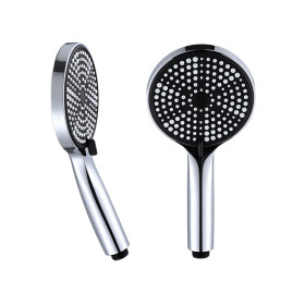 Hand Shower FL120 | Wholesale | 120mm ABS 3 Function Multi Flow Handheld Shower Head 10 Finish Options | Bathroom Fixture Manufacturer