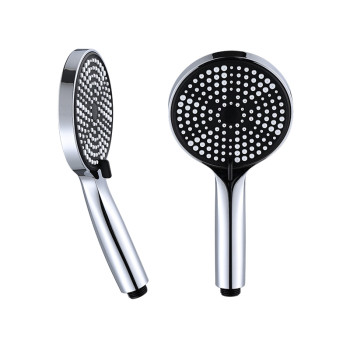 Hand Shower FL120 | Wholesale | 120mm ABS 3 Function Multi Flow Handheld Shower Head 10 Finish Options | Bathroom Fixture Manufacturer