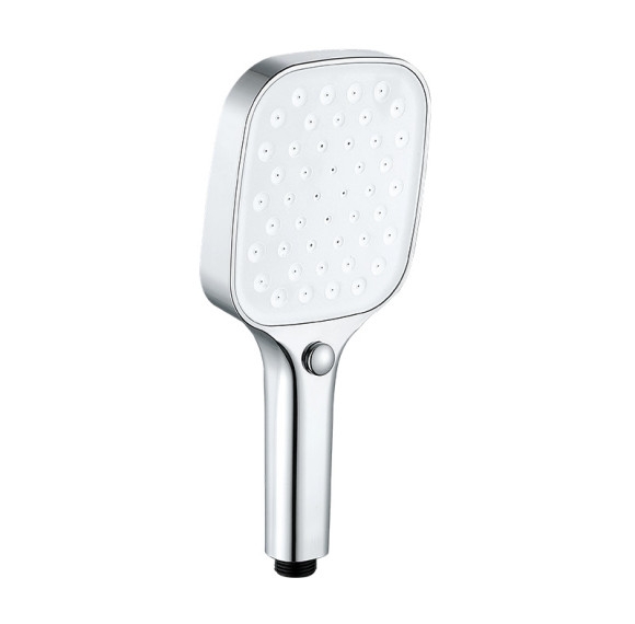Hand Shower XQ112 | Wholesale | 112mm Square 3 Spray Mode Slide Control Handheld Shower Head | Factory Direct Bulk Supply