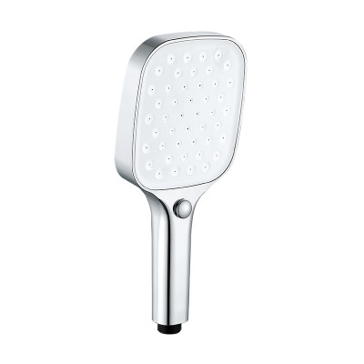 Hand Shower XQ112 | Wholesale | 112mm Square 3 Spray Mode Slide Control Handheld Shower Head | Factory Direct Bulk Supply