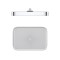 Head Shower G8 | Wholesale | 12 Inch ABS Single Function Rounded Rectangle Ceiling Showerhead | Global Contractor Supply