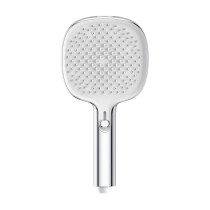 Hand Shower G8 | Wholesale | 129mm Rounded Square 3 Spray Mode Slide Switch Handheld Shower Head | Factory Direct Bulk Supply