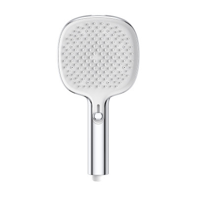Hand Shower G8 | Wholesale | 129mm Rounded Square 3 Spray Mode Slide Switch Handheld Shower Head | Factory Direct Bulk Supply