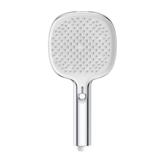 Hand Shower G8 | Wholesale | 129mm Rounded Square 3 Spray Mode Slide Switch Handheld Shower Head | Factory Direct Bulk Supply