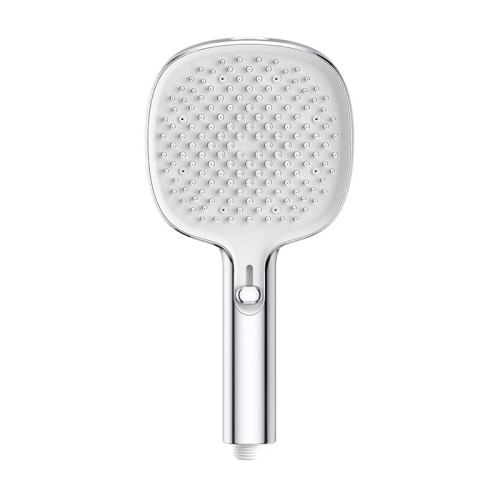 Hand Shower G8 | Wholesale | 129mm Rounded Square 3 Spray Mode Slide Switch Handheld Shower Head | Factory Direct Bulk Supply