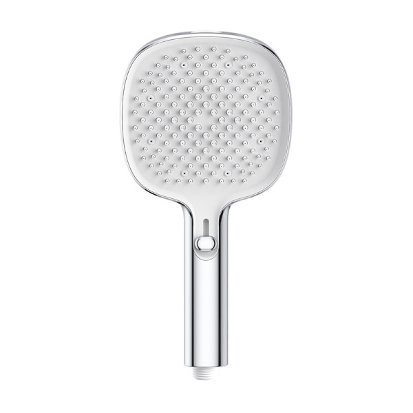 Hand Shower G8 | Wholesale | 129mm Rounded Square 3 Spray Mode Slide Switch Handheld Shower Head | Factory Direct Bulk Supply
