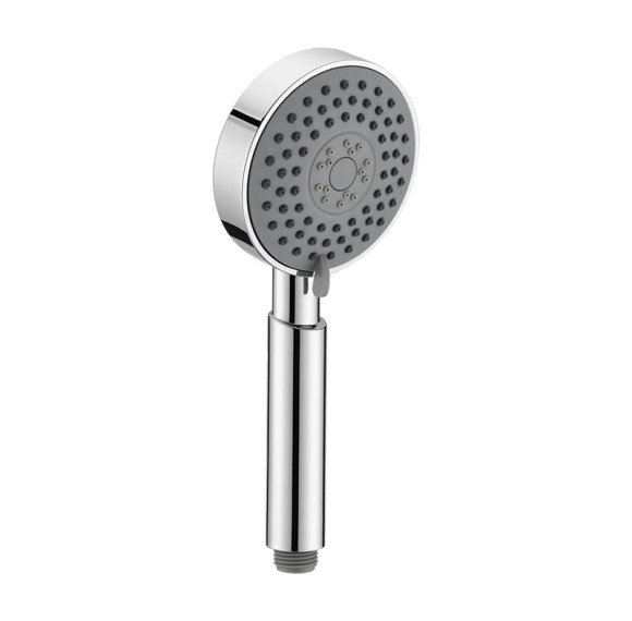 Hand Shower 103 | Wholesale | 110mm ABS Chrome 3 Function Multi Flow Handheld Shower | Global Contractor Supply