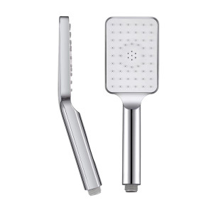 Hand Shower 568 | Wholesale | ABS Chrome Single Function Slim Square Body Handheld Shower | Global Contractor Supply