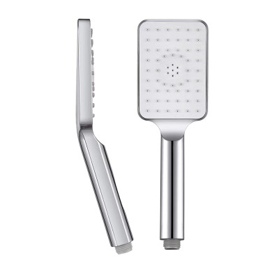 Hand Shower 568 | Wholesale | ABS Chrome Single Function Slim Square Body Handheld Shower | Global Contractor Supply