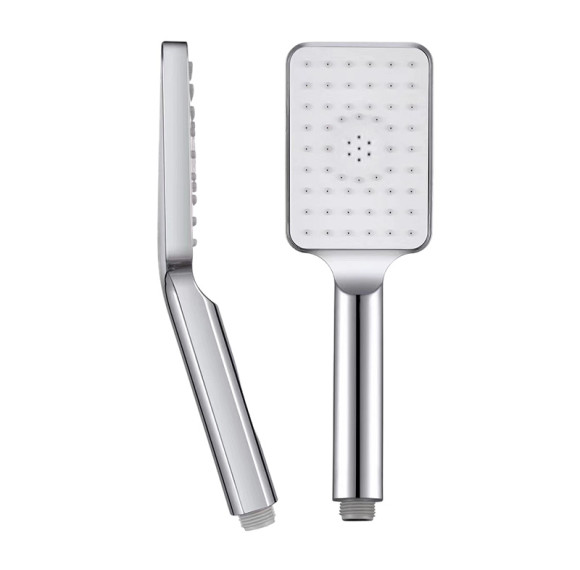 Hand Shower 568 | Wholesale | ABS Chrome Single Function Slim Square Body Handheld Shower | Global Contractor Supply