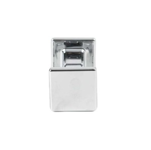 Shower Handle LS-3115C | Wholesale | Double-Sided Square End ABS Chrome Pull Handle for Shower Enclosure Easy Install | Factory Direct Supply