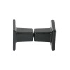 Shower Handle LS-3115B | Wholesale | ABS Fingerprint-Resistant Square Pull Handle 39x70mm Matte Coating Low Maintenance | Factory Direct Supply