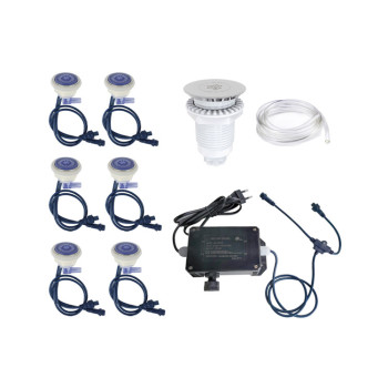 Hot Tub Led Air Jet 4 | Wholesale | OEM LED Air Bubble System for Spas | Factory Supply Kit