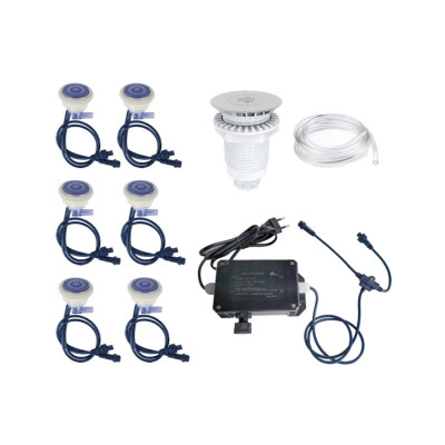 Hot Tub Led Air Jet 4 | Wholesale | OEM LED Air Bubble System for Spas | Factory Supply Kit